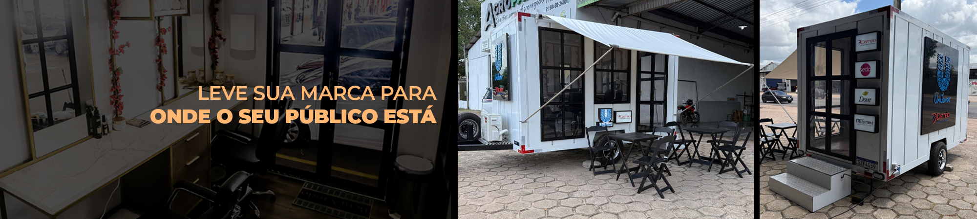 Leve sua marca para onde o público está. Leve sua marca para onde o público está.