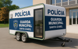 Trailer itinerante de polícia: segurança mais próxima da comunidade
