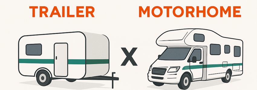 Trailer x Motorhome: quais as diferenças e qual é o...